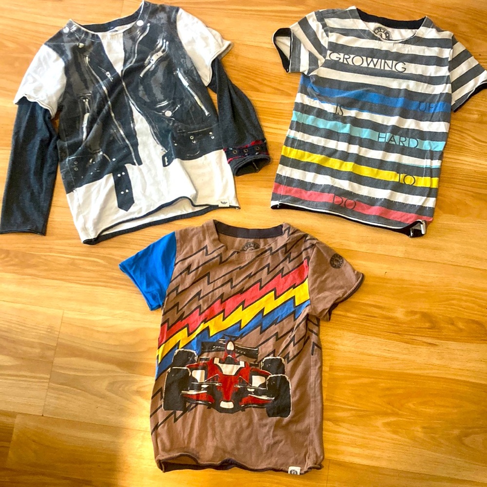 Mini Shatsu boys size 5 shirts bundle